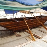 114   The sewn boat made by the Omani Trainees