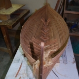 147   One of the five scaled models of the Jewel of Muscat