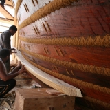 081   Head shipwright shaping the cheek piece (2)