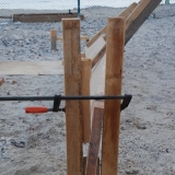 003   Planks are twisted into shape