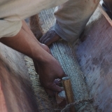 022   Working inside the keel becomes difficult