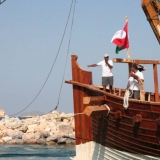 103   Capt. Saleh Al Jabri supervises the docking