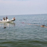 111   Then they are towed round to the marina