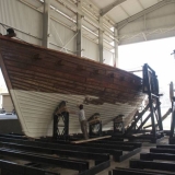 070   When anti-fouling is finished the ship will be ready for its masts.