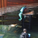 056   The hull that was underwater comes into view