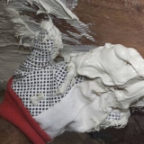 063   You need gloves because the mixture is hot at first