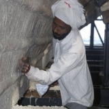 064   Abdul Jabbar checks everything is covered