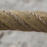 078   Combining thinner and thicker rope makes it smoother and stronger