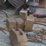 080   Each solid block will be a smooth running pulley