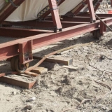101   The track has buckled under the weight