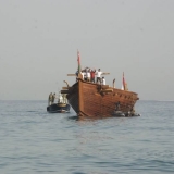 124   It's an hour's tow to the Marina Bandar Al-Rowdha