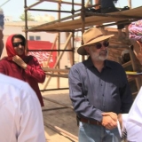 002   HE Abdul Aziz meets Construction Director, Tom Vosmer