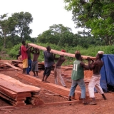 10   The loading of the planks begins