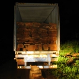 13   The log loading is complete