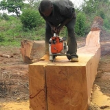 09   The wood is cut to make the keel