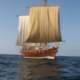 017   The Jewel under full sail for the first time