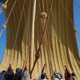 009   So the main sail is hoisted..