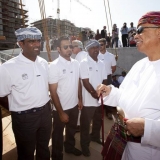 033   H.E. Abdul Aziz Rawas meets the crew