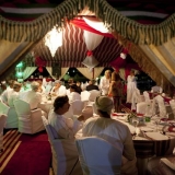042   They were entertained in traditional tents