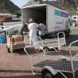 075   The stores are unloaded