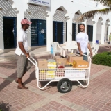 078   Then everything is wheeled down to the ship