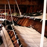 100   Below deck bunks have been fitted