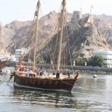 110   Jewel passes Muttrah fort