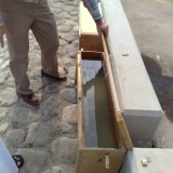 003   A water box for rope testing