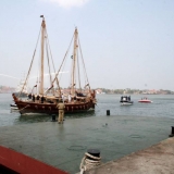 162   Jewel approaches her berth