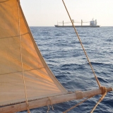 092   Ancient and modern meet in mid-ocean