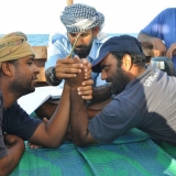 113   Arm wrestling between Yahya  Al Faraji and Ahmed Al Baluchi