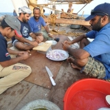 130   Preparing the evening meal of dahl