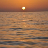 034   The first sunset aboard Jewel