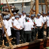 013   Capt Saleh briefs his crew