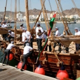 028   The crew pushes Jewel off from the quay