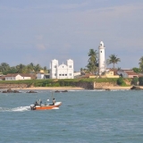 057   Lighthouse at the entrance to Galle harbour