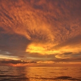 056   Nature's spectacular light show at day's end