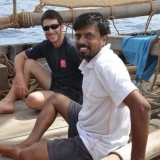 018   Mylai Prabhakar and Alessandro Ghidoni worked hard to repair the generator