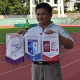 087   A friendly game of football between the Jewel and the Society of Logisticians