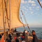 027   A peaceful evening aboard the Jewel