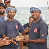 040   For his birthday gift, Khamis receives an engraved block from Captain Saleh