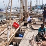 048   There's always work to be done even in port