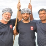 017   New crew members: Dr. Tom Vosmer, Zakariya Al Saadi, and Ananda Kumar