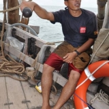 033   Sajid Valappil at the helm
