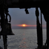 035   Our last sunset at sea