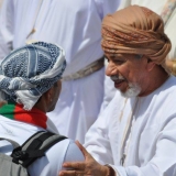 128   Ahmed bin Yusuf al Harthy, Under-Secretary Ministry of Foreign Affairs for Diplomatic Affairs congratulates Captain Saleh