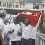 067   Capt Saleh leads an ecstatic crew