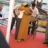 082   A surprise for Capt. Saleh – his son is here!