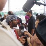 085   Everyone wants to interview Captain Saleh.