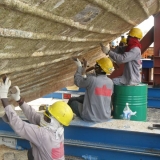 004   Cleaning the hull without damaging the stitching takes skill